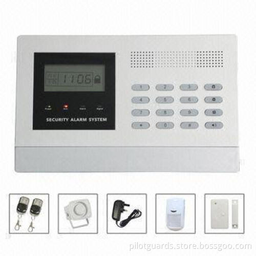 Wireless Home Alarm System, Built-in Li-ion Battery, 315/433MHz, With full voice prompt, CE & RoHS